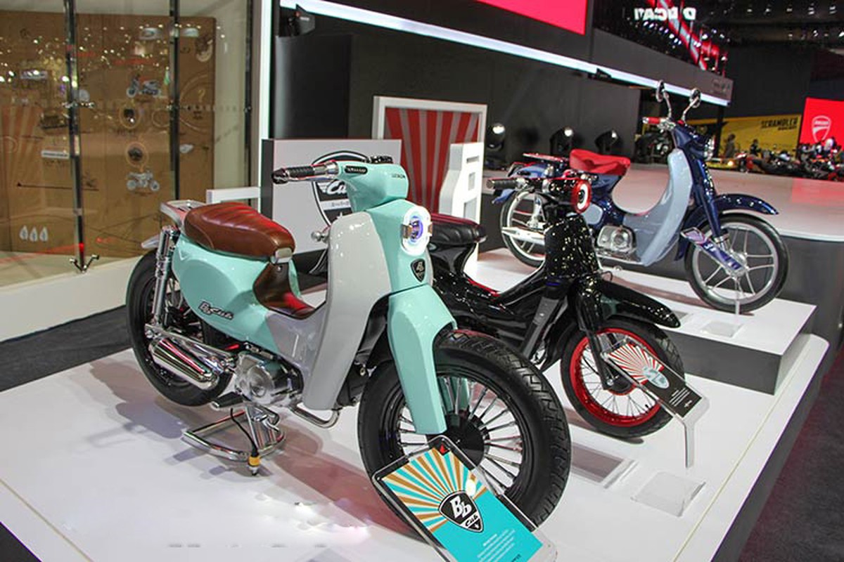 Honda Super Cub sap sinh nhat 60 tuoi tai Tokyo